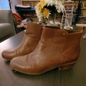 Brown booties